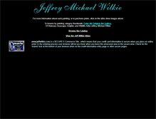 Tablet Screenshot of jeffwilkie.com